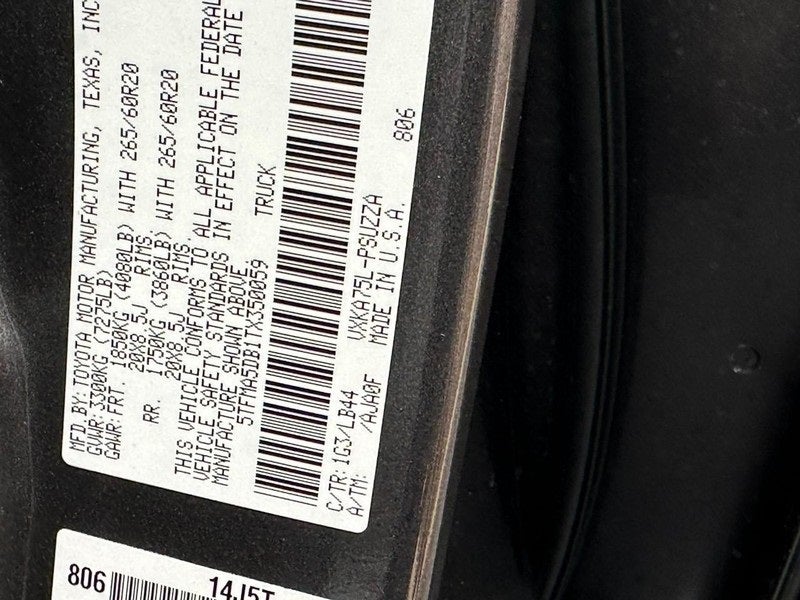 2026 Toyota Tundra 1794 Edition