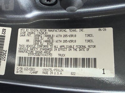 2026 Toyota Tundra i-FORCE MAX Tundra TRD Pro