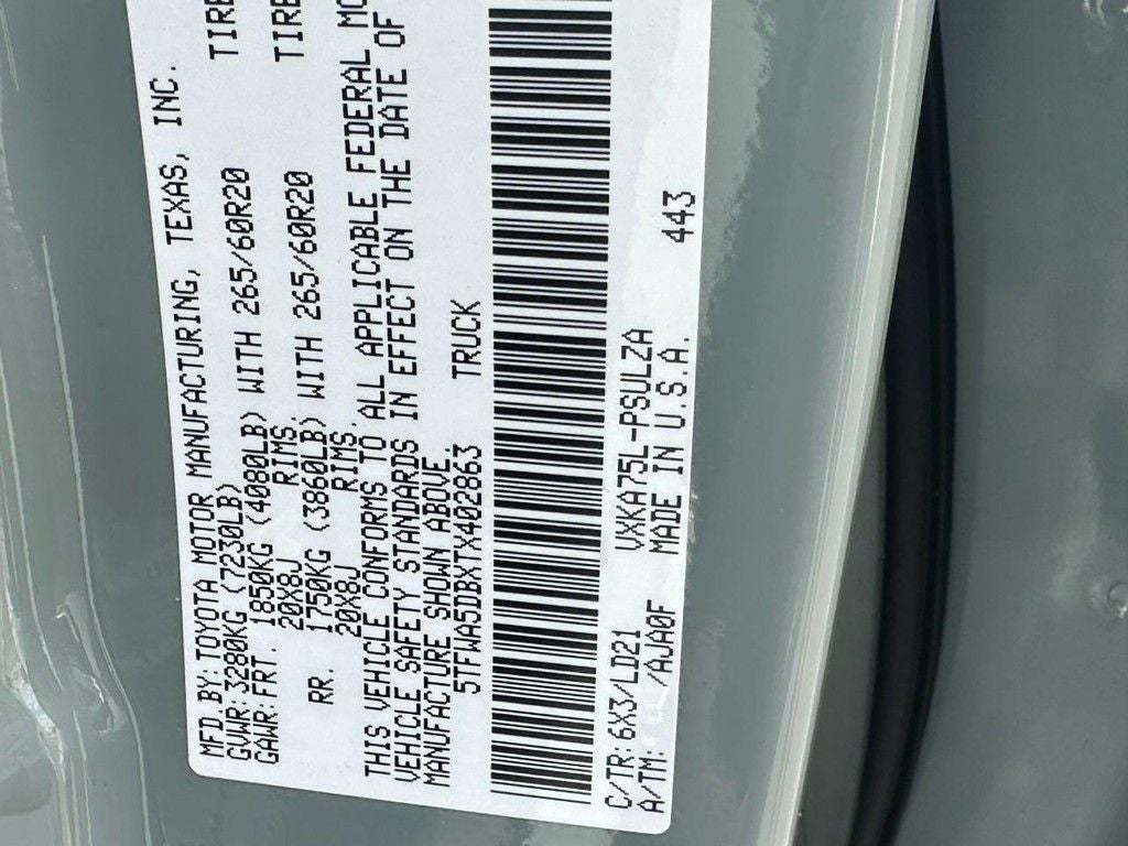 2026 Toyota Tundra Limited