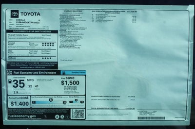 2026 Toyota Corolla LE