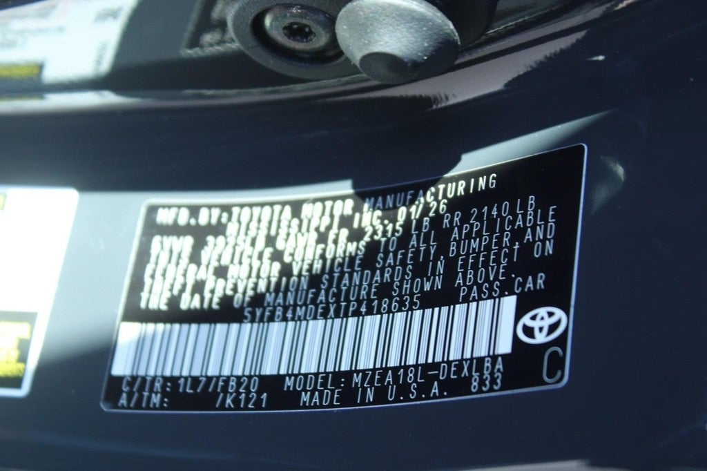 2026 Toyota Corolla LE