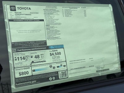 2026 Toyota Prius Plug-in Hybrid XSE