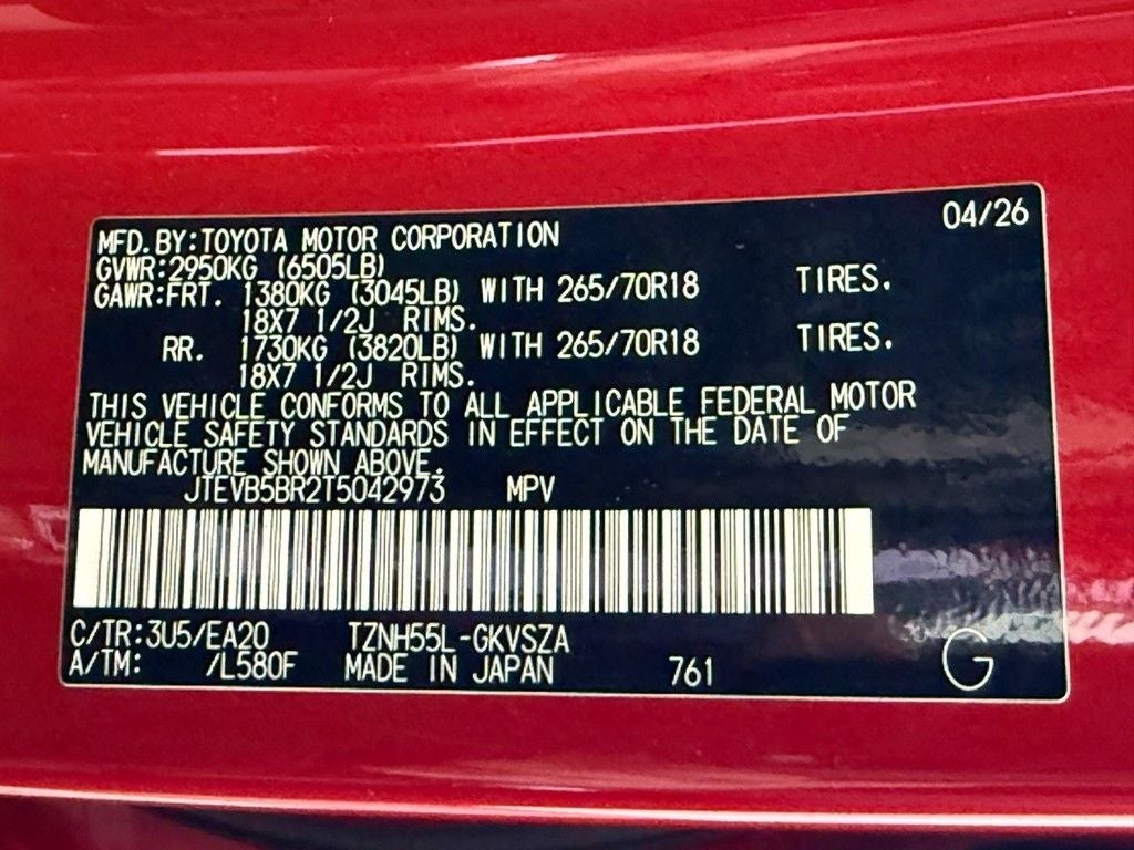 2026 Toyota 4Runner i-FORCE MAX 4Runner TRD Off-Road Premium