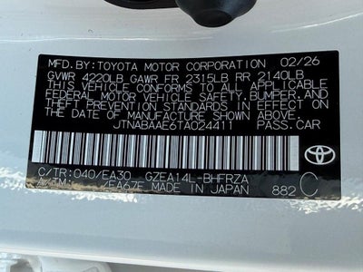 2026 Toyota GR Corolla Premium Plus MT