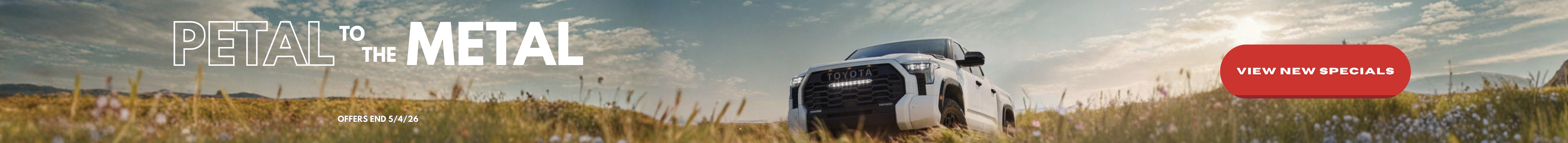 April New Car Specials 