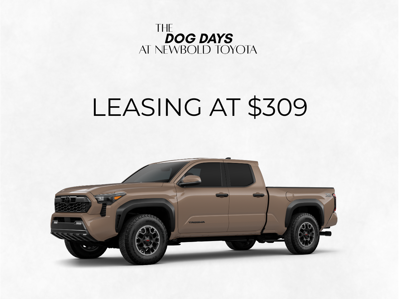 2026 TACOMA LEASE OFFER
