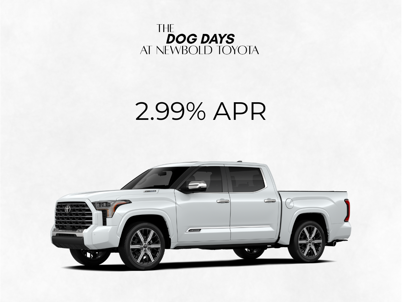 2026 TUNDRA APR OFFER