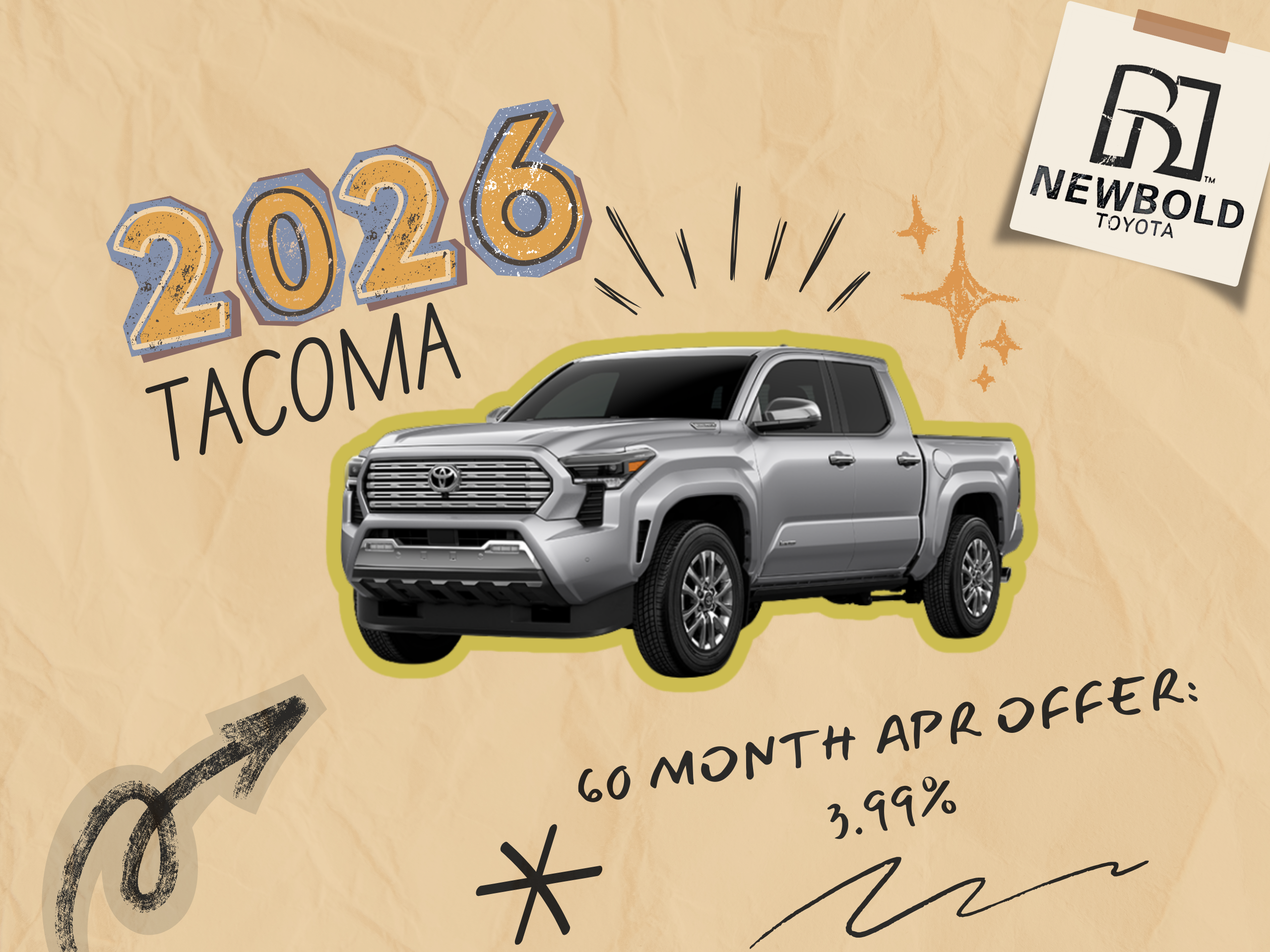 2026 TACOMA APR OFFER