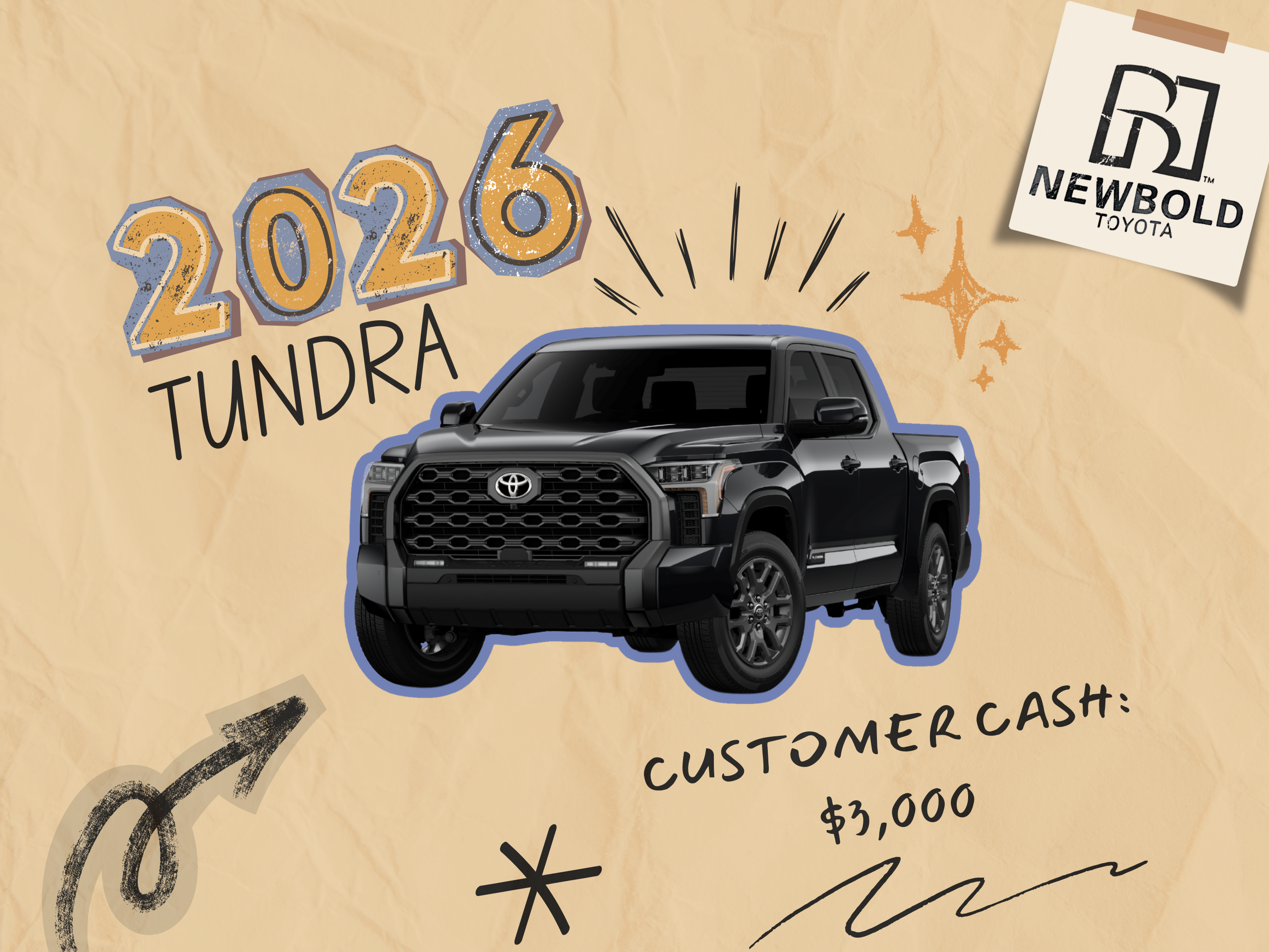 2026 TUNDRA CUSTOMER CASH OFFER