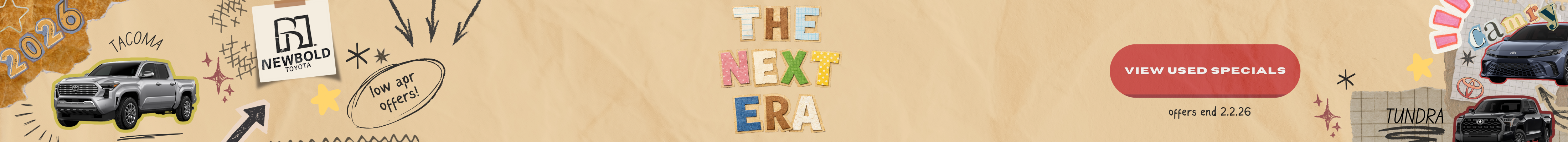 January Used Specials