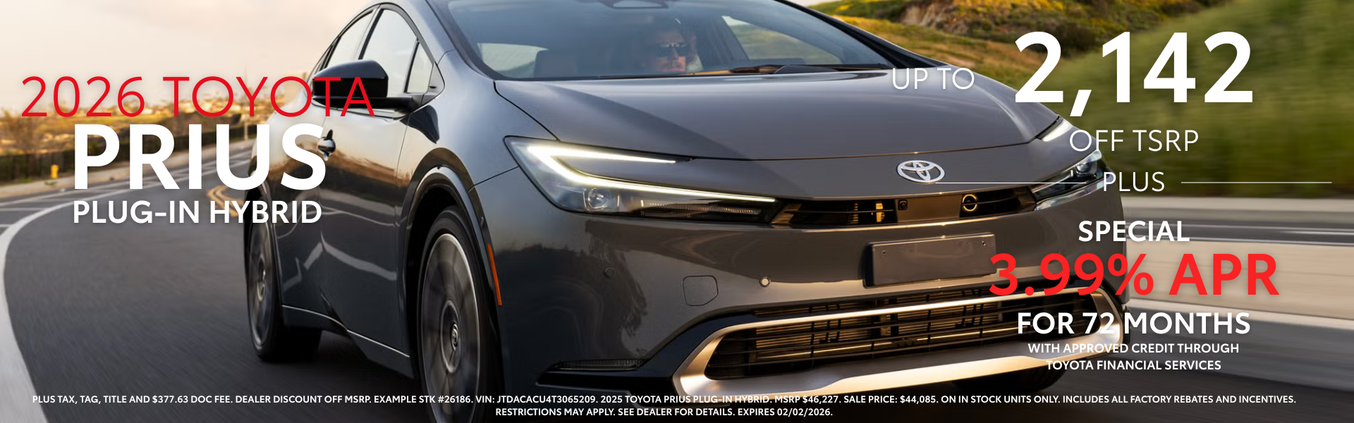 2026 Prius Deals