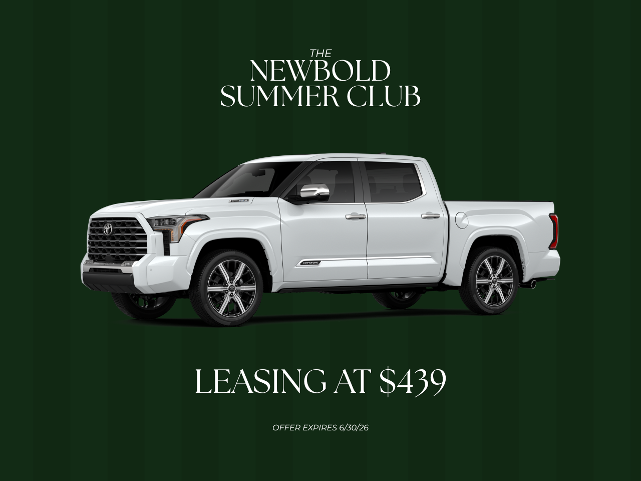 2026 TUNDRA LEASE OFFER