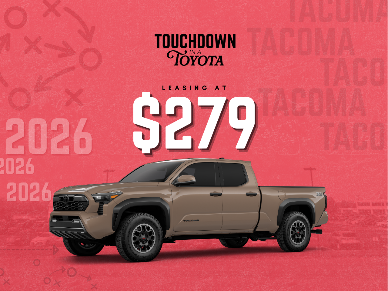 2026 TACOMA LEASE OFFER