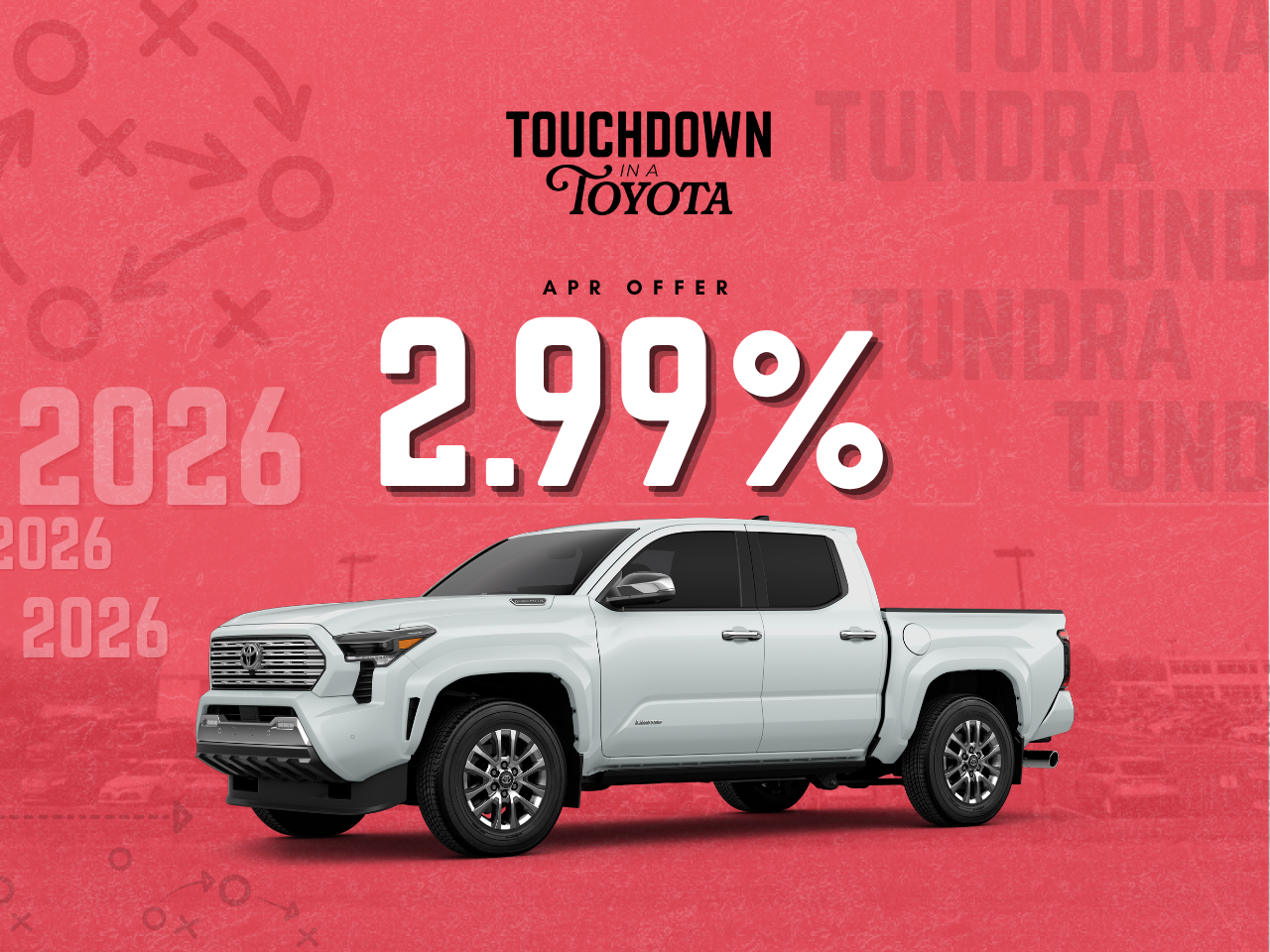 2026 TUNDRA APR OFFER